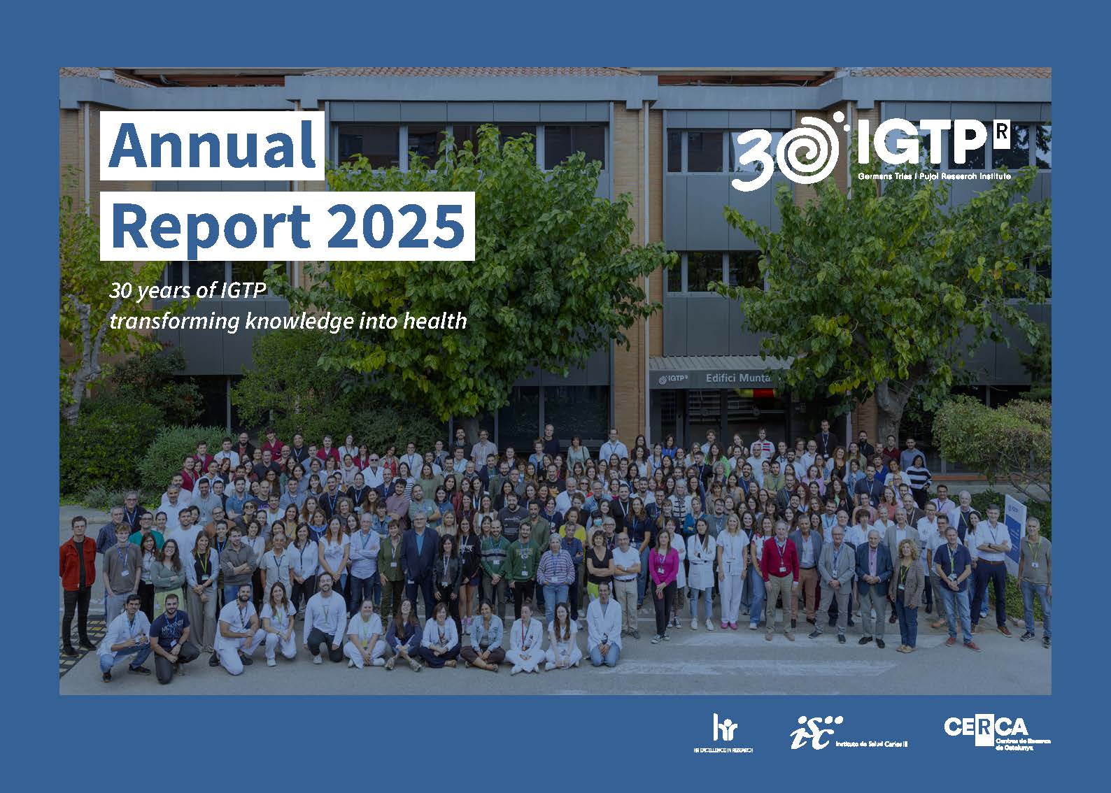 IGTP's Annual Report 2025 cover